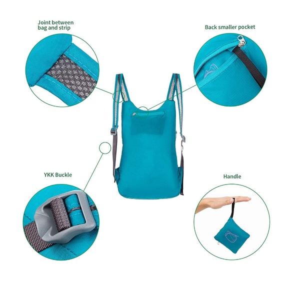 Ultralight Camping Hiking Travel Backpack - Picture 3 of 6